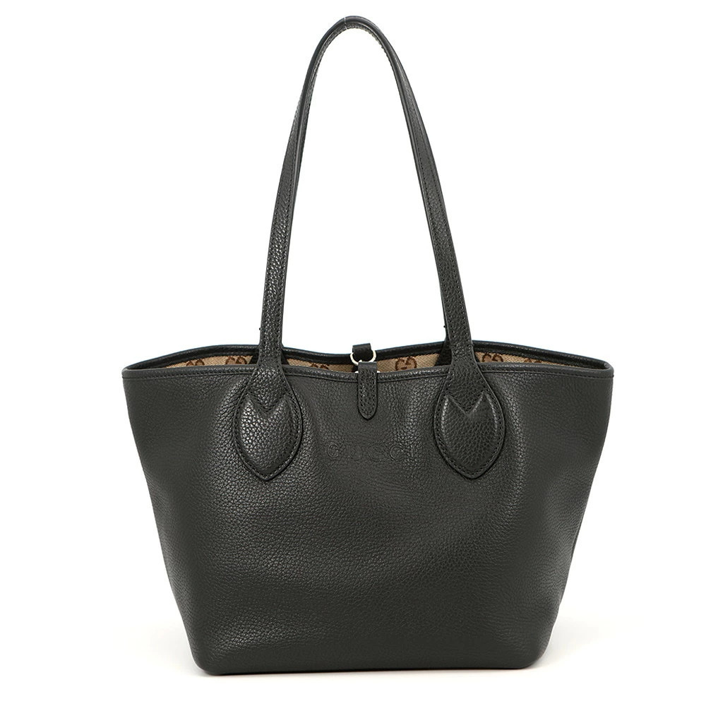 Gucci GG Canvas Tortissima Reversible Tote Bag Black